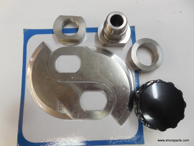 Hobart 8186-84186 Buffalo Chopper Knife Retaining Kit Bushing 71313, Collar 71312, Locking Collar 71